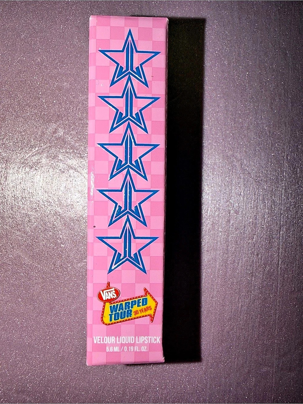 NIB Jeffree Star x Vans Warped Tour Liquid Lipstick - Backstage Pass